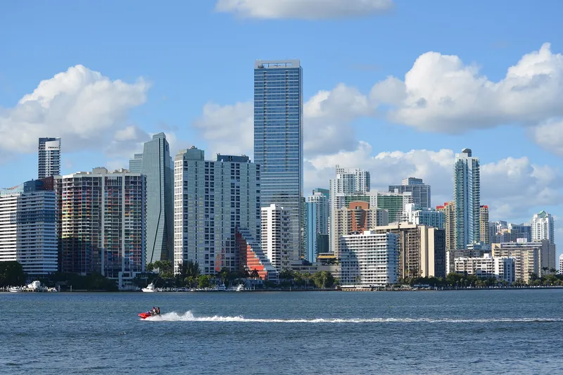 El skyline de Brickell en Miami